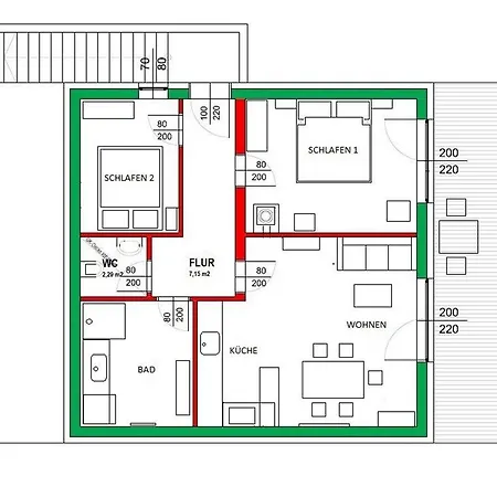 Appartement Bergzeit